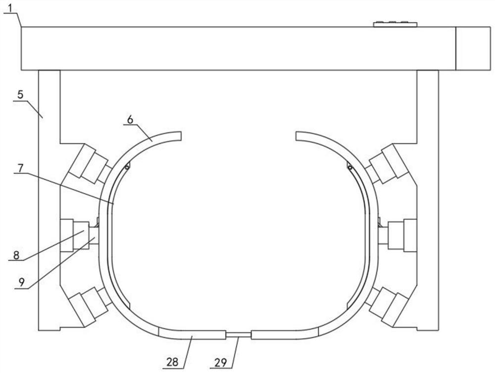 Emergency fixing device for pelvic injury