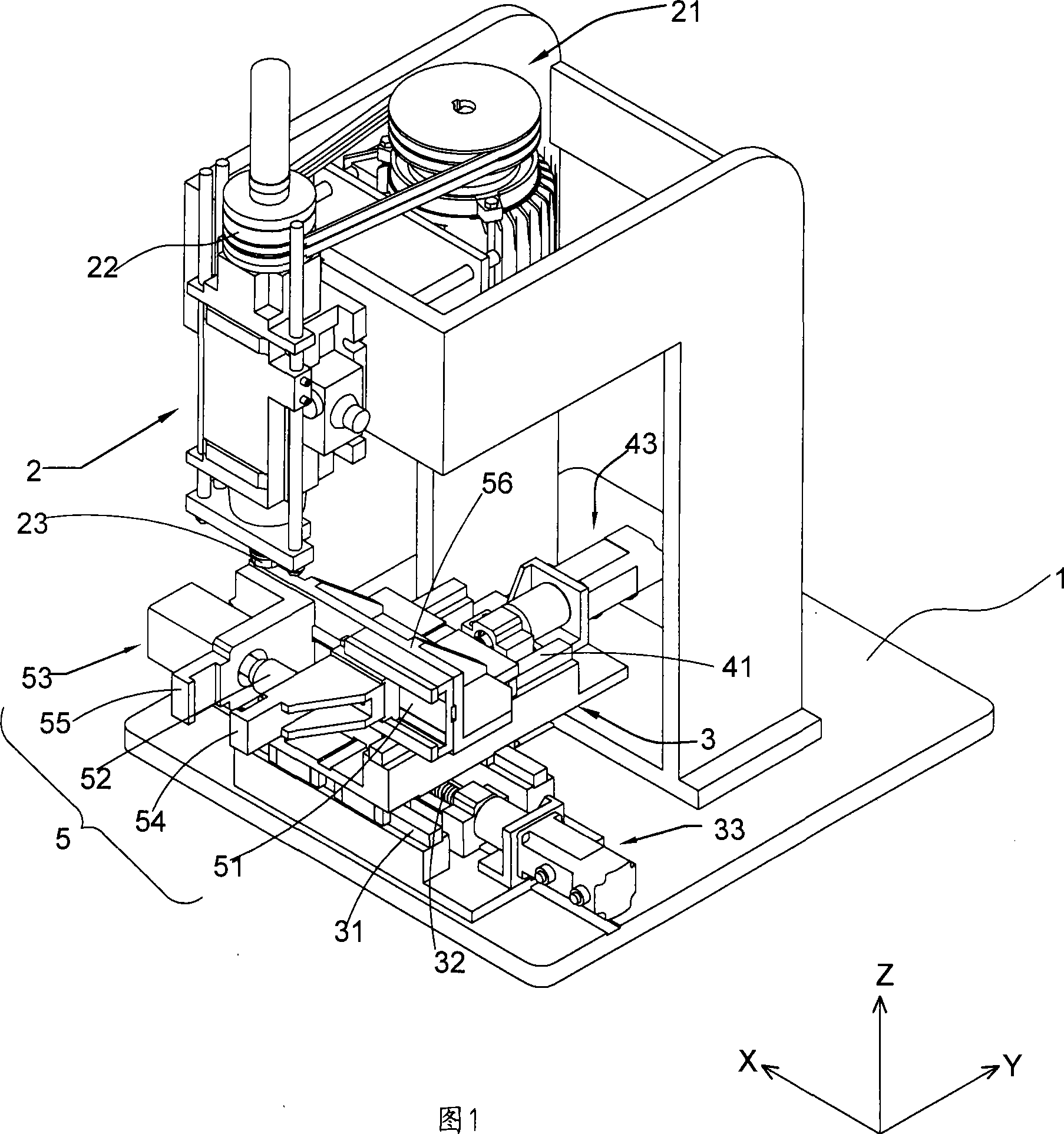 Special-shaped tube broacher