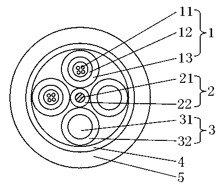 Photoelectric composite cable