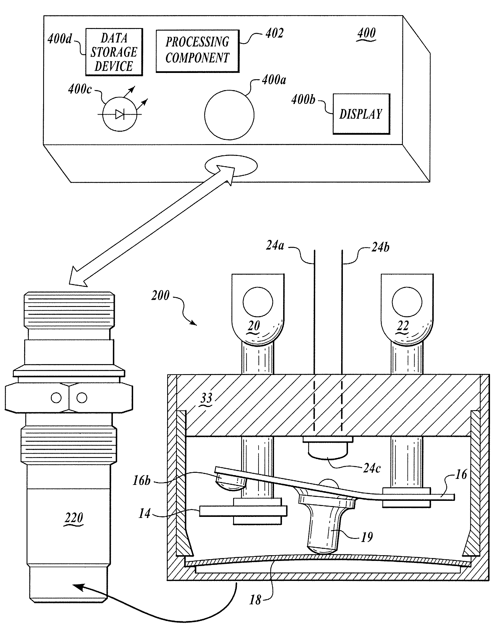 Thermal switch with self-test feature