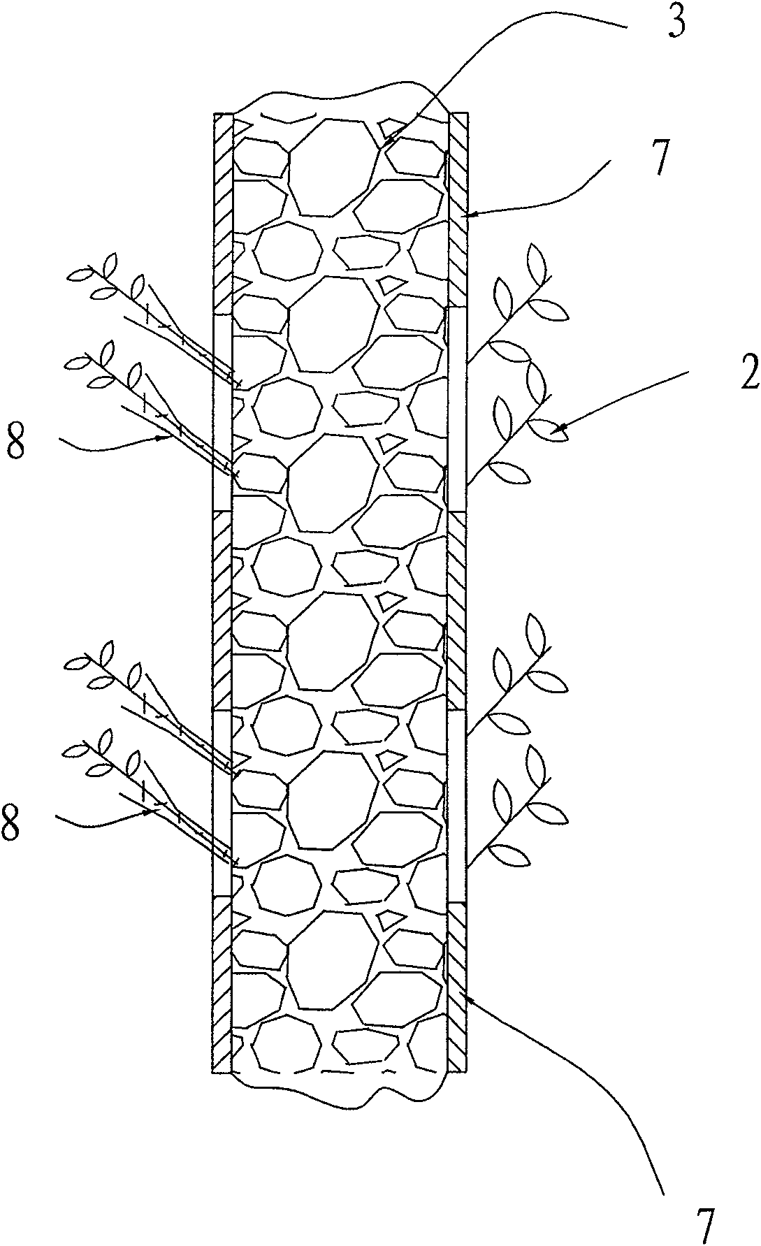 Device for filtering indoor air