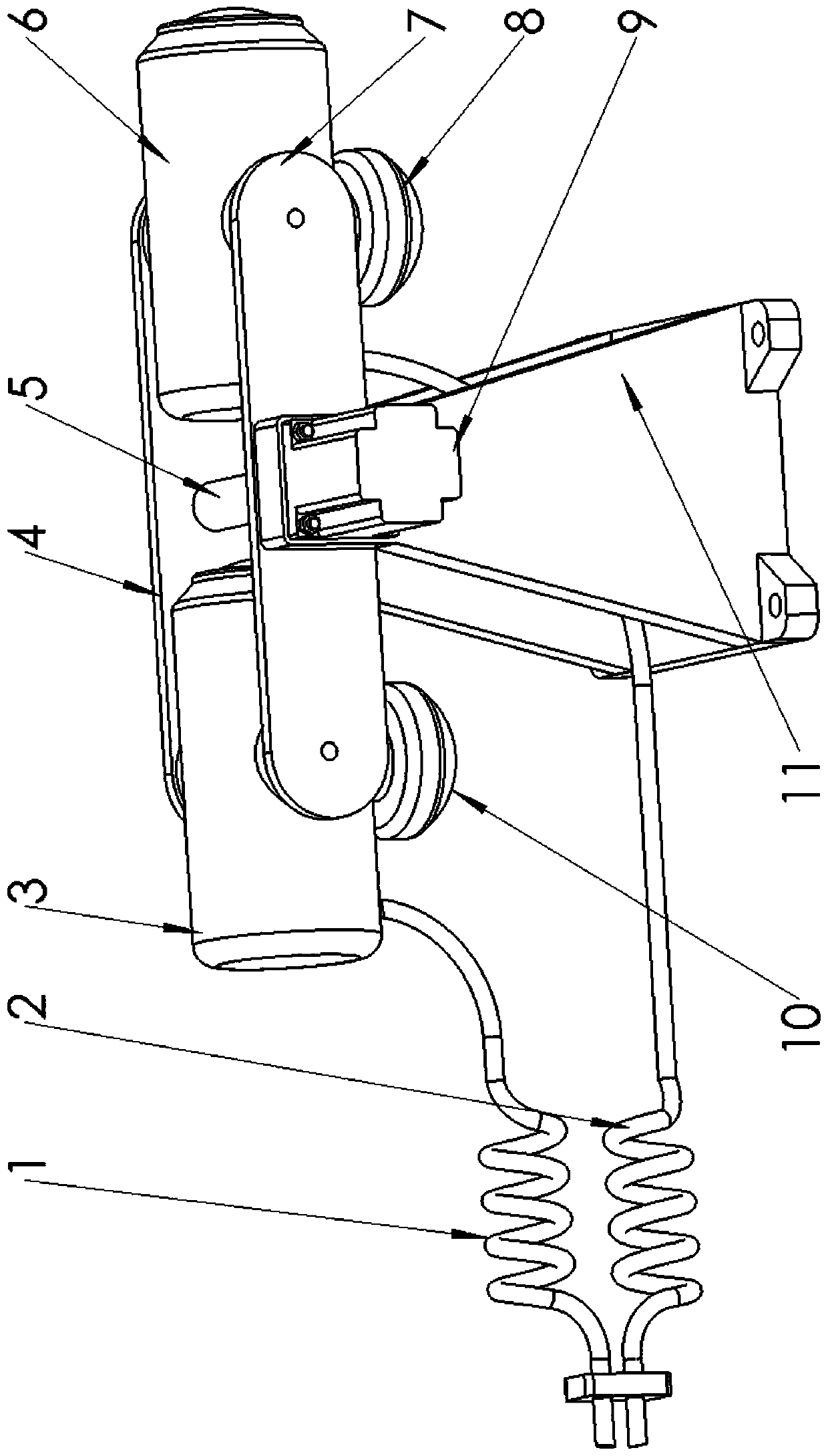 Annular arrangement type multi-station multi-band spectrum therapeutic instrument