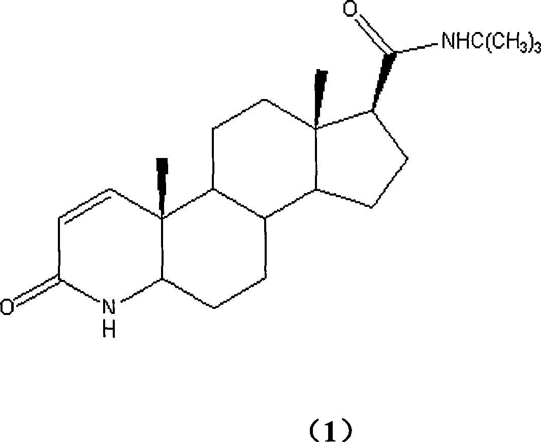 Method for synthesizing finasteride