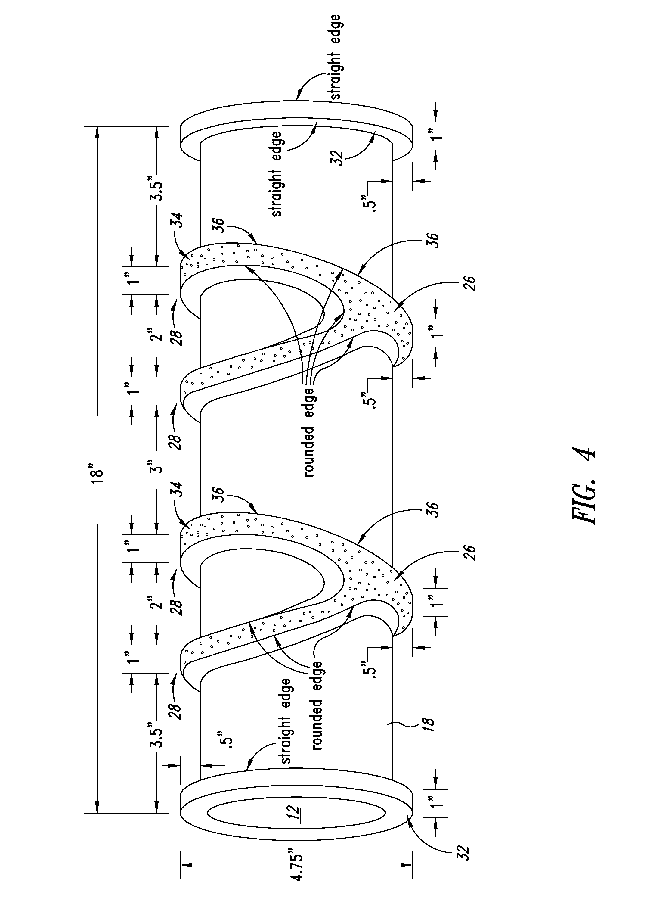 Deep tissue massage roller