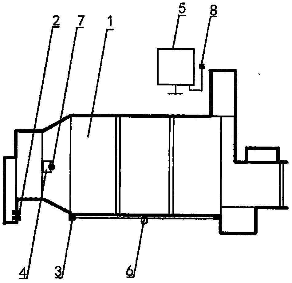 Dual-axle-center coordination assembly for installation of liner plate of high-efficiency ball mill