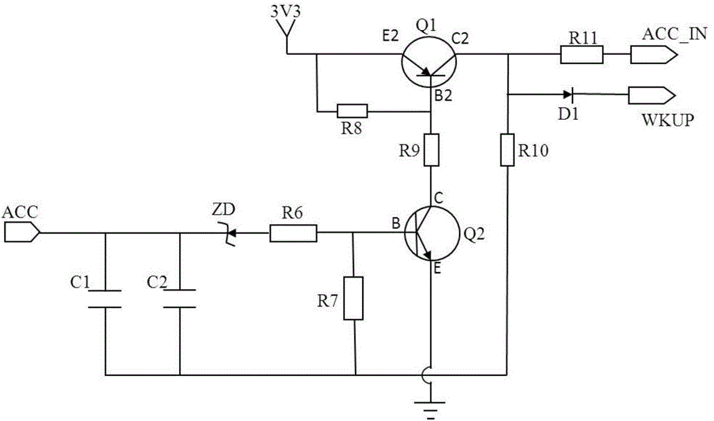 Automobile main controller awakening system and automobile main controller awakening method as well as automobile