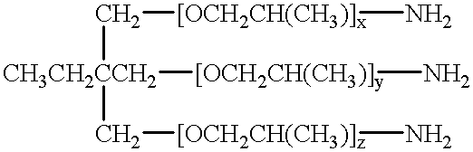 Two part, reinforced, room temperature curable thermosetting epoxy resin compositions with improved adhesive strength and fracture toughness