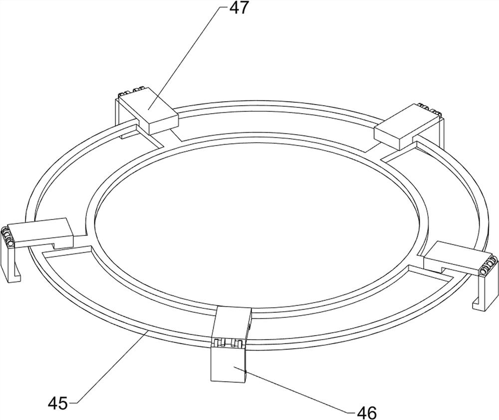 Forging device for iron pan manufacturing