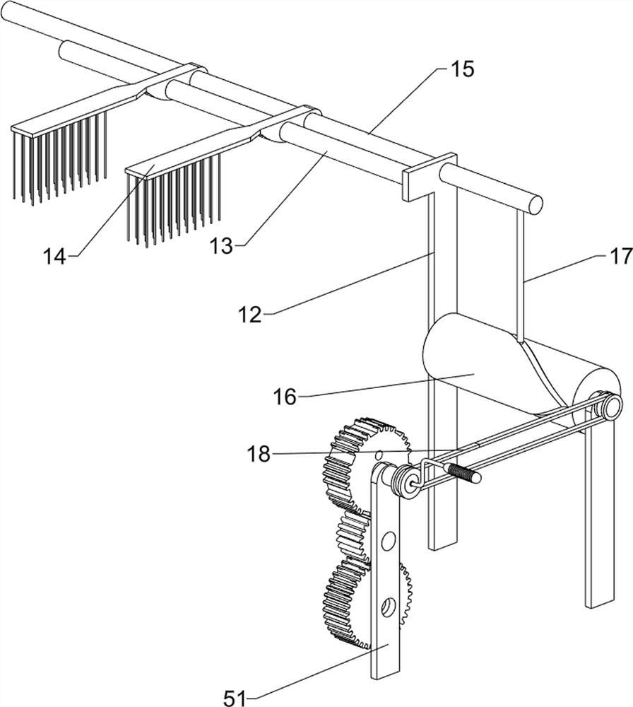 Forging device for iron pan manufacturing