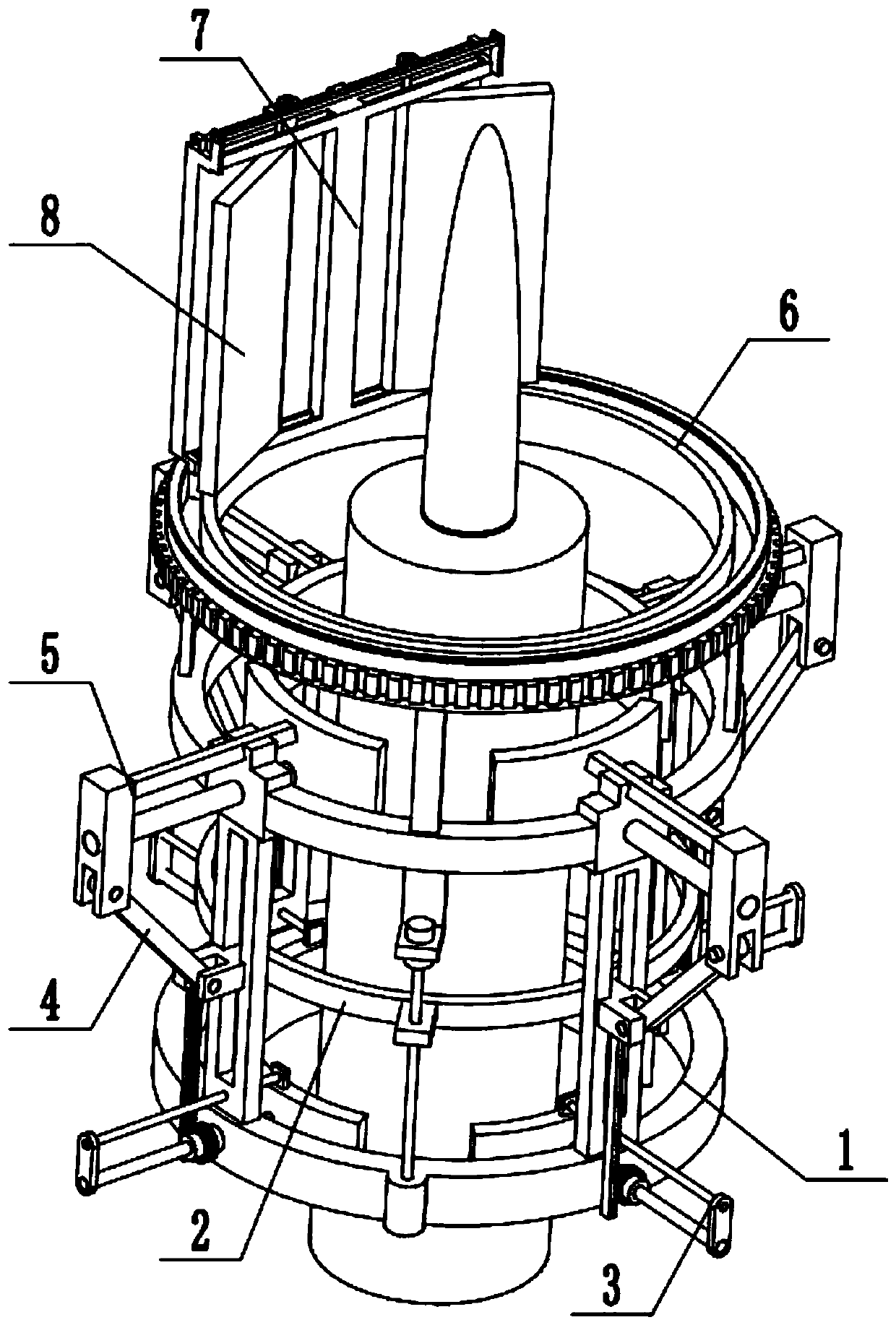 5G signal enhancement adjusting device