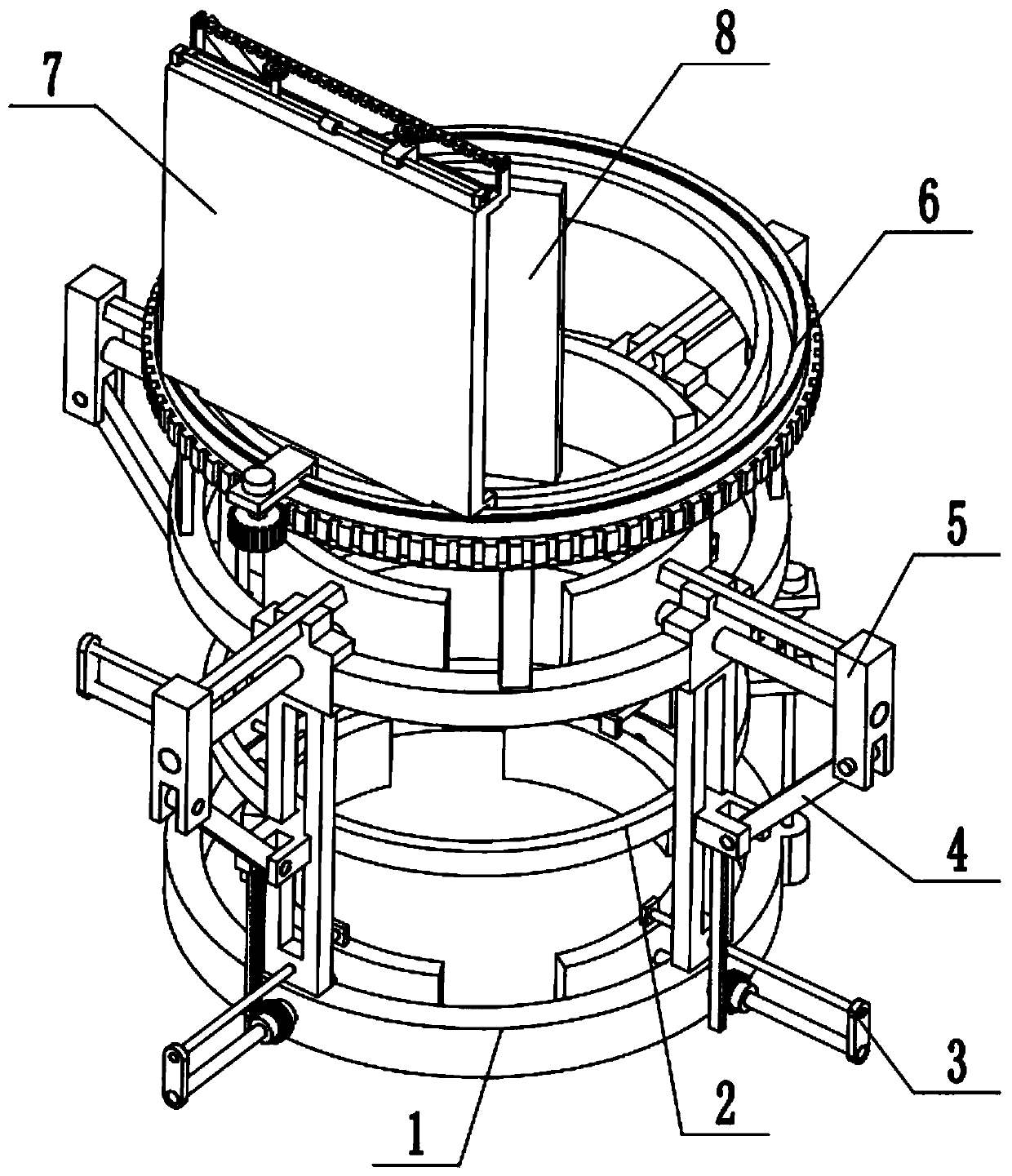 5G signal enhancement adjusting device