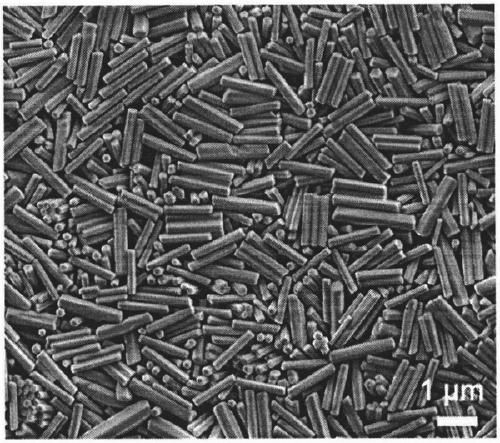 Method for preparing three-dimensional hollow structure molybdenum sulfide on basis of upconversion nano-particles