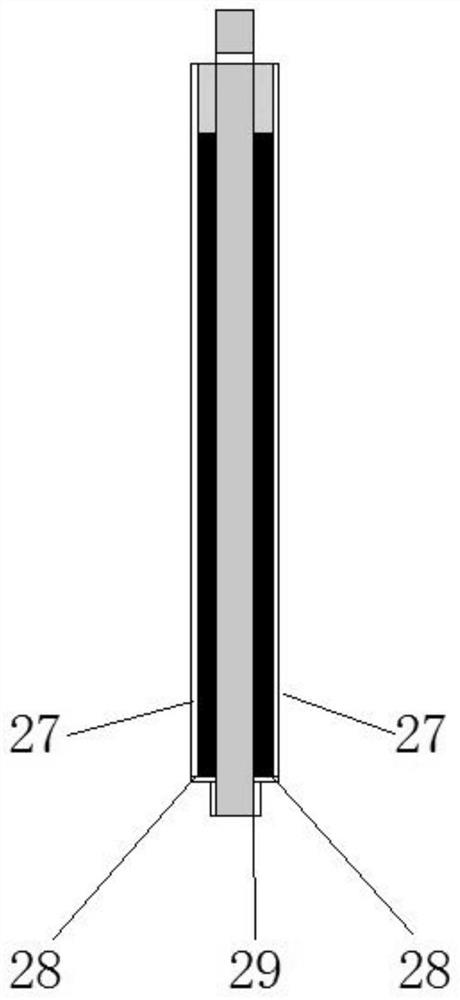 Small electro-adsorption system for drinking groundwater treatment and use method thereof