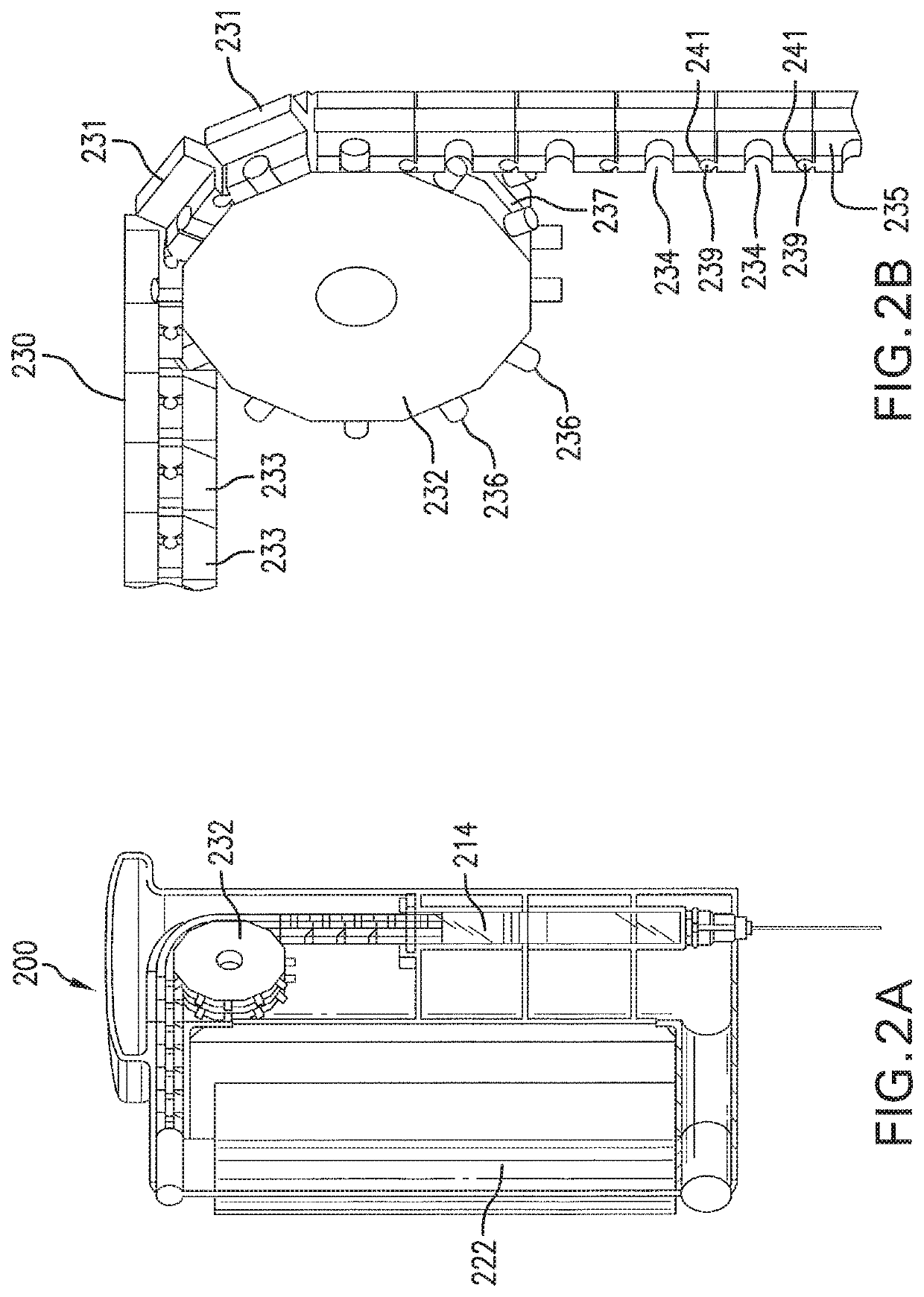 Manually-actuated injection device for high-viscosity drugs