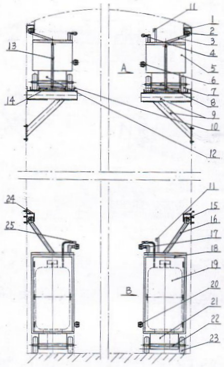 Three-dimensional intelligent fire extinguishing and rescuing device for tunnel fire