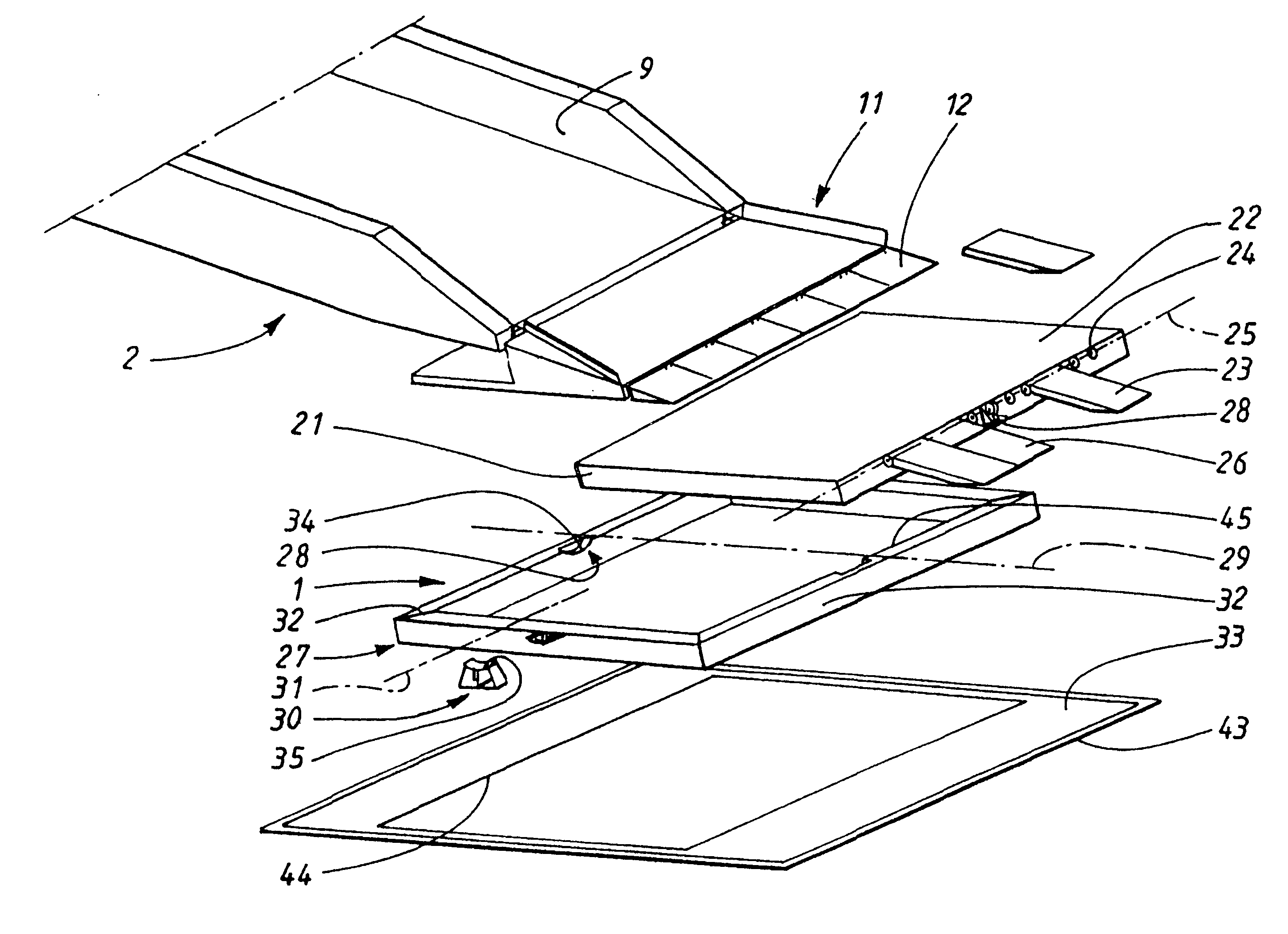 Device for ramps