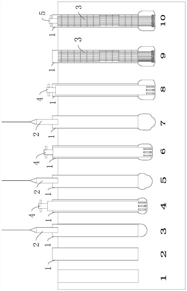 Concrete construction device and construction method