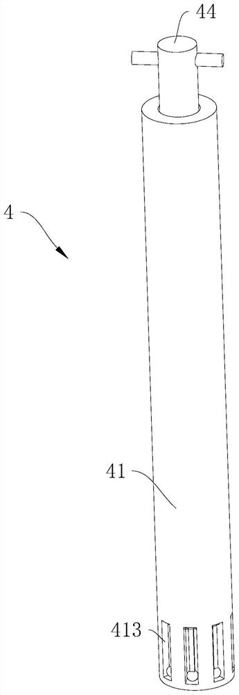 Concrete construction device and construction method