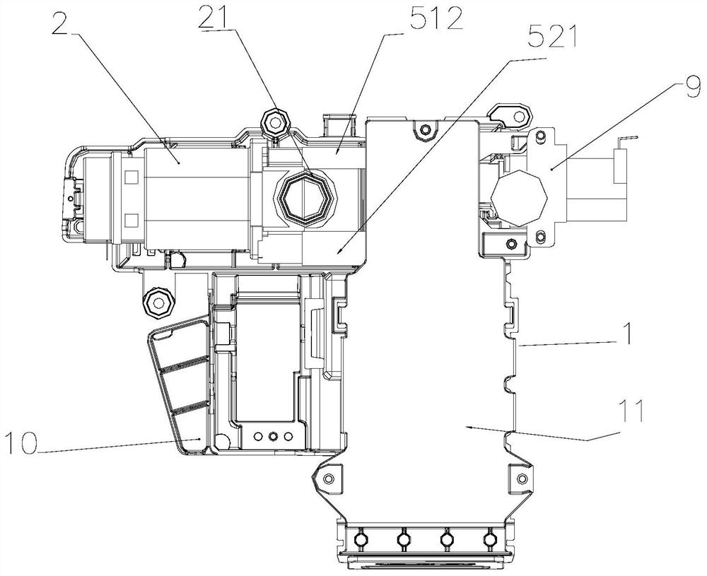 A kind of water inlet device of washing machine and washing machine