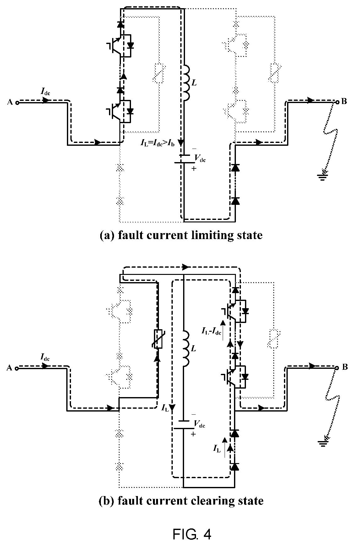 Novel DC solid-state circuit breaker with self-adapt current limiting capability and the control method thereof