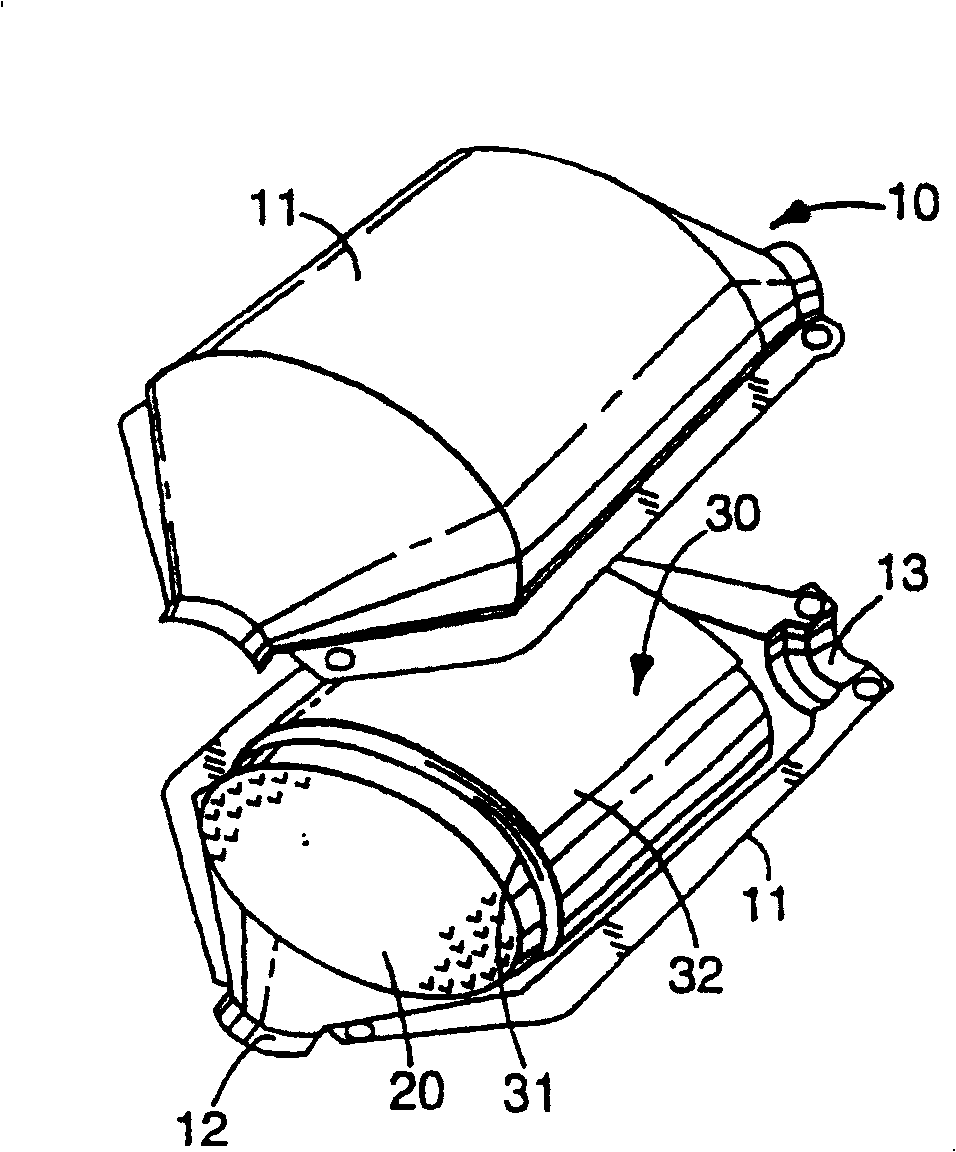 Multilayer intumescent sheet and pollution control device