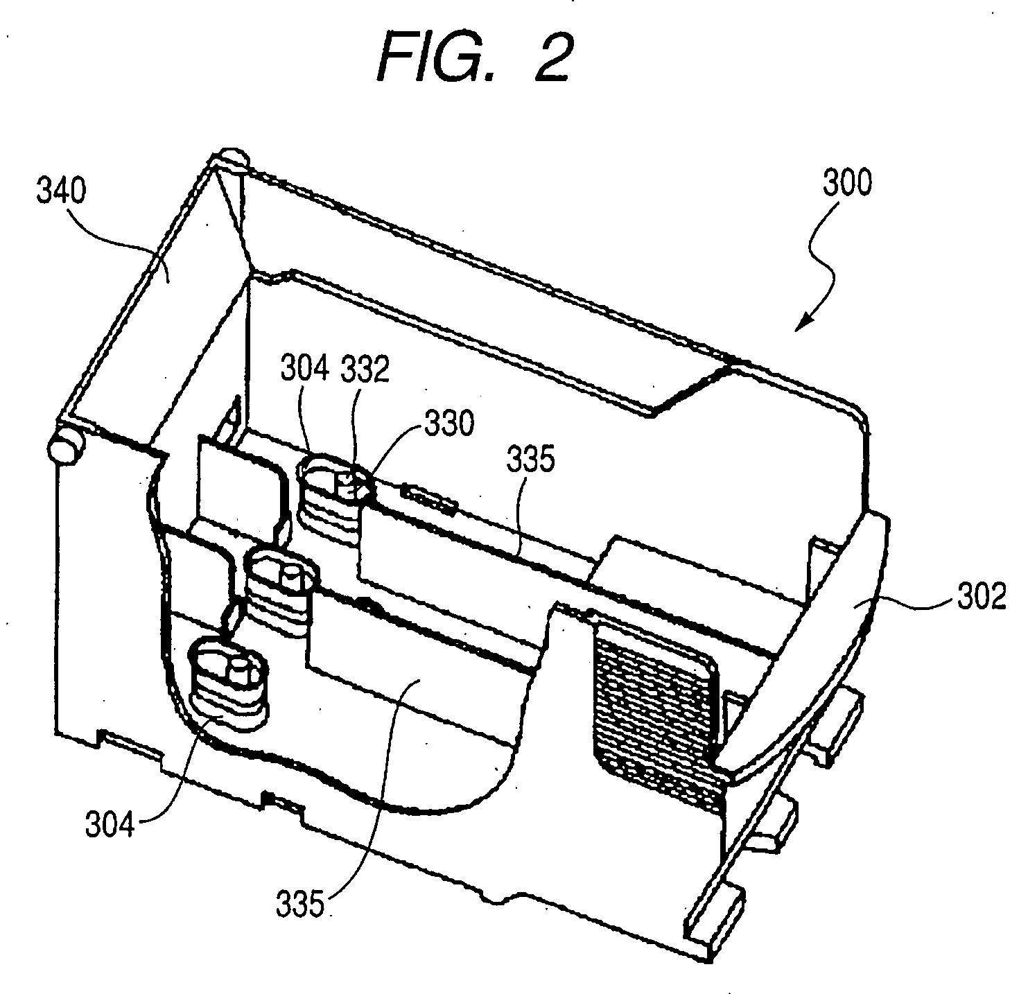 Inkjet ink reservoir