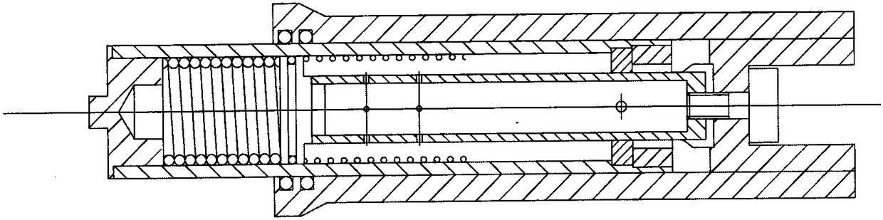 Spring hydraulic buffer protection device and shuttle vehicle