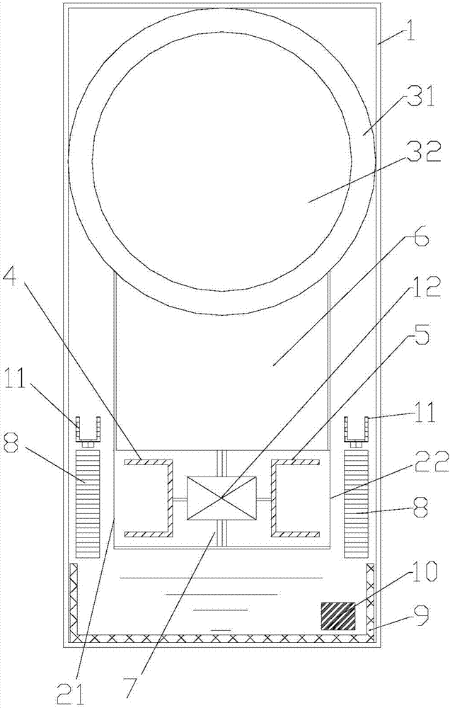 Two-side intake bladeless fan