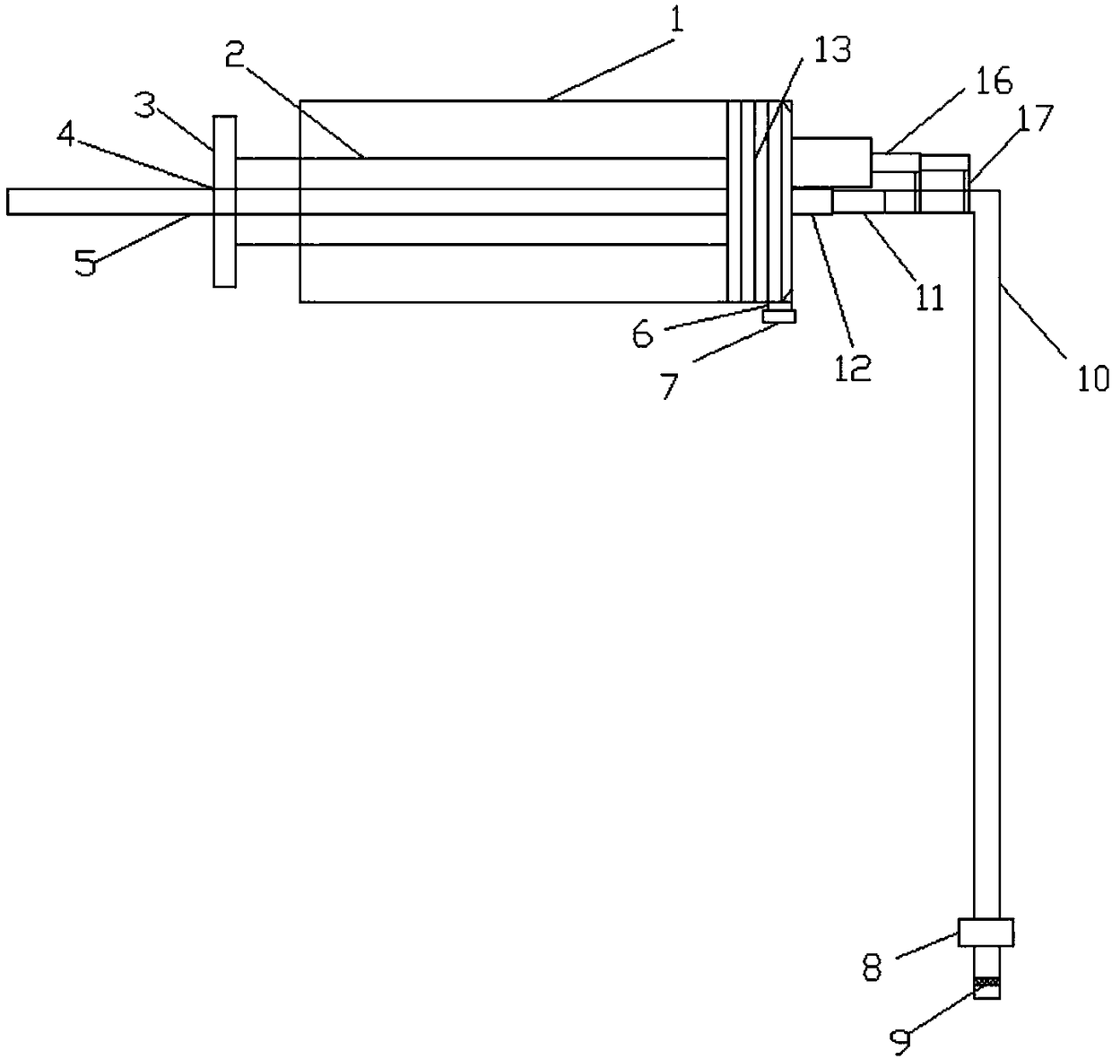 Portable water sampling device