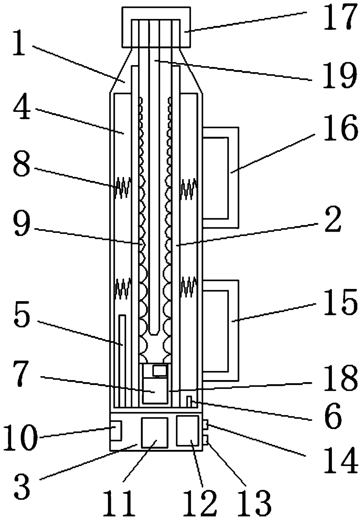 Sperm acquisition device for breeding donkey