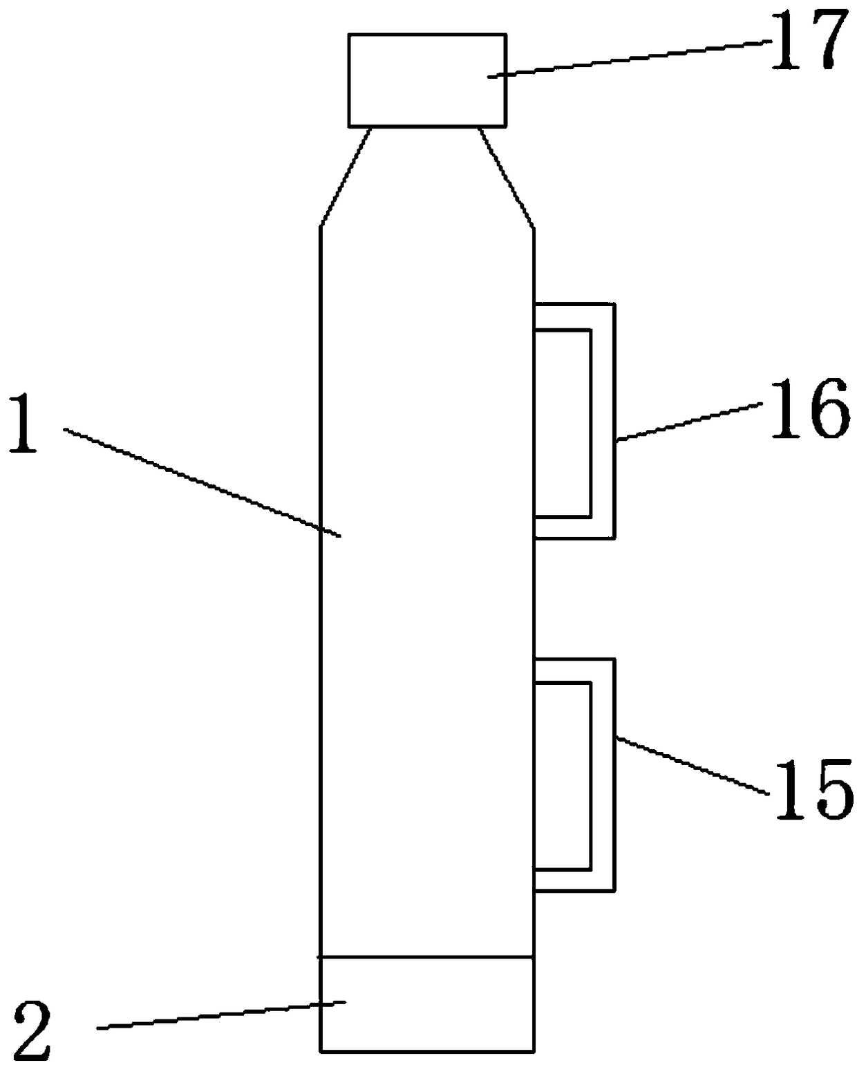 Sperm acquisition device for breeding donkey