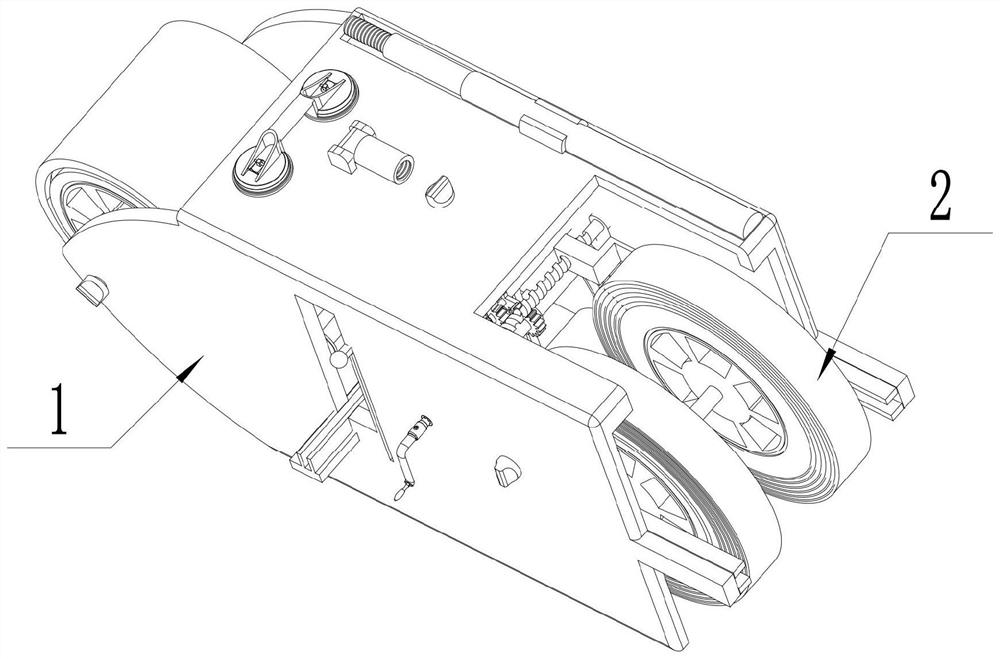 Handheld portable seam beautifying machine