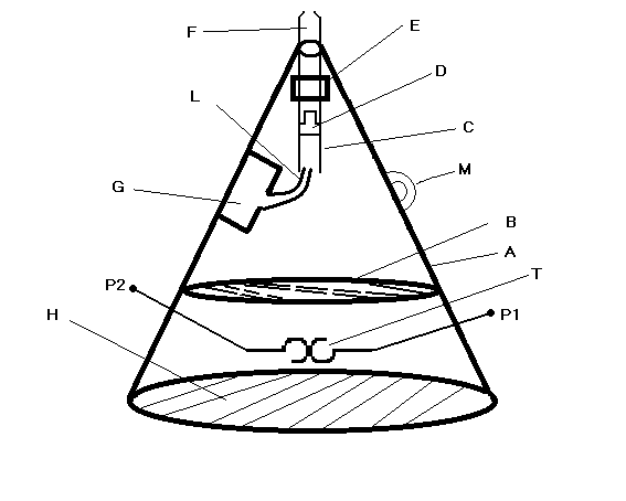 Popular science teaching aid for demonstrating volcanic eruption