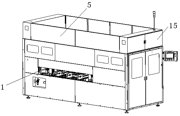 An automatic corner protector wrapping machine