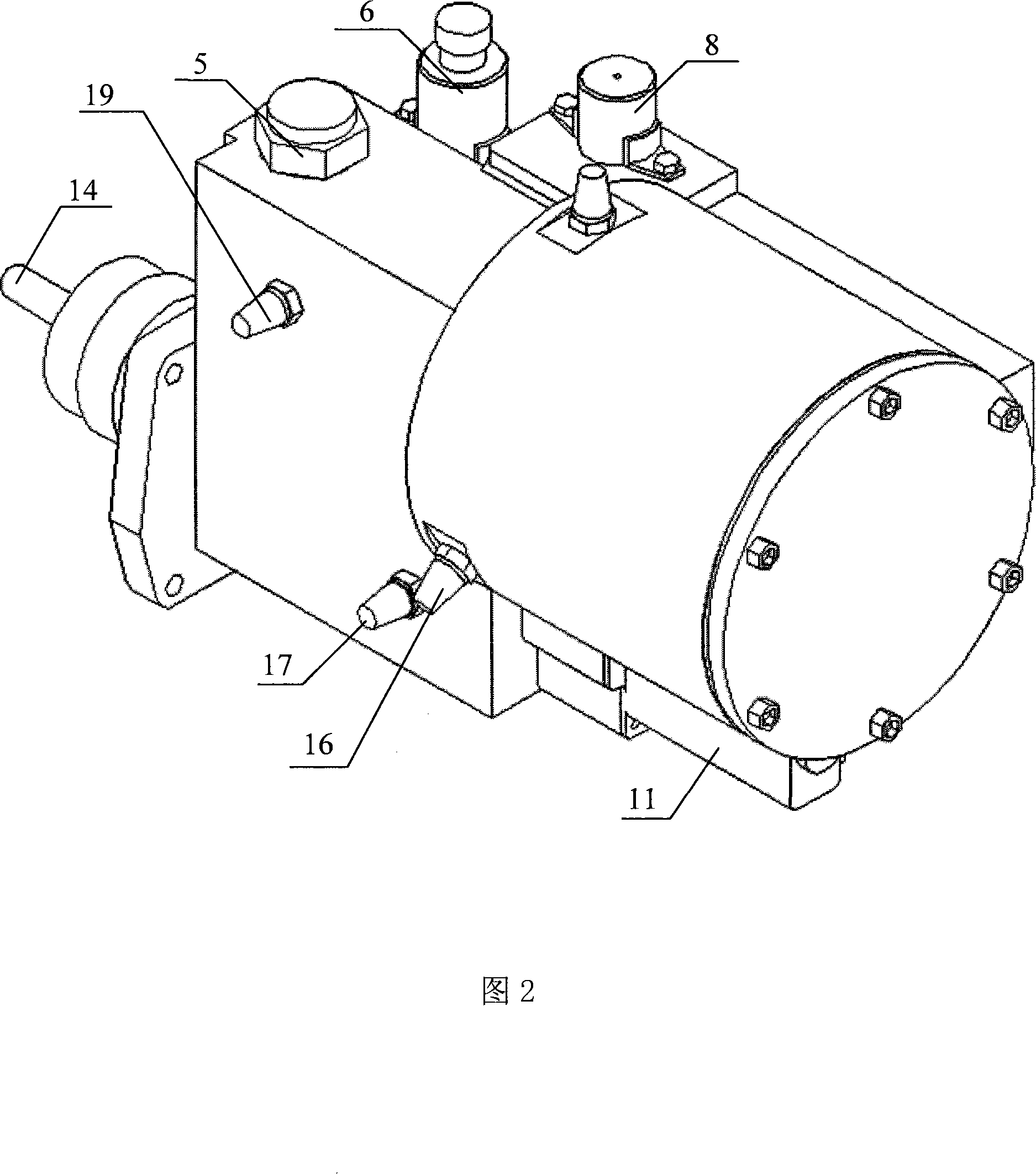 Pneumatic power fluid-control type clutch automatic control device