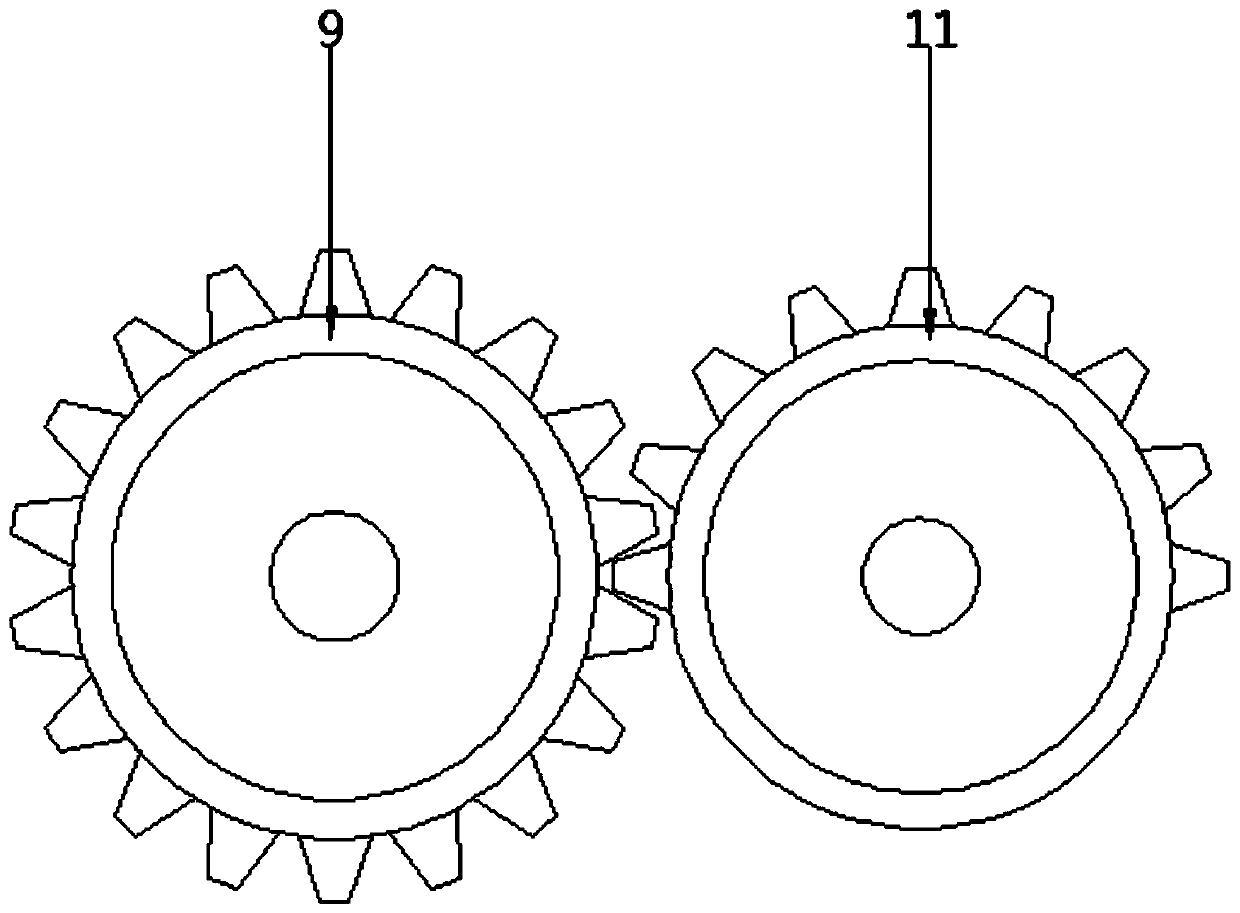 Planting device for garden engineering and use method of planting device for garden engineering