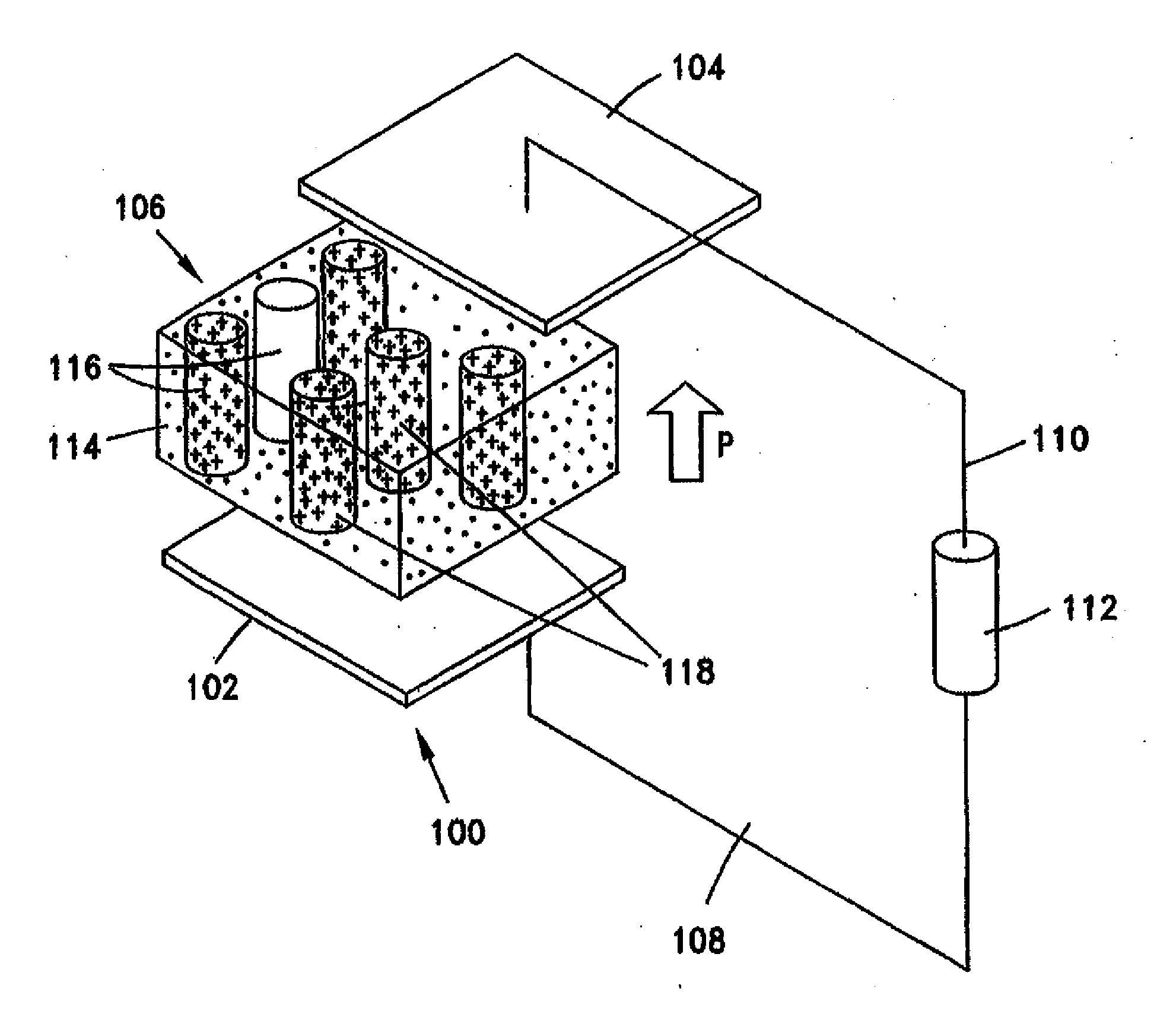 Photovoltaic device on polarizable materials