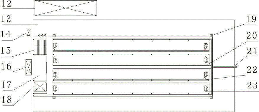 Three-dimensional circulating planting and breeding technology