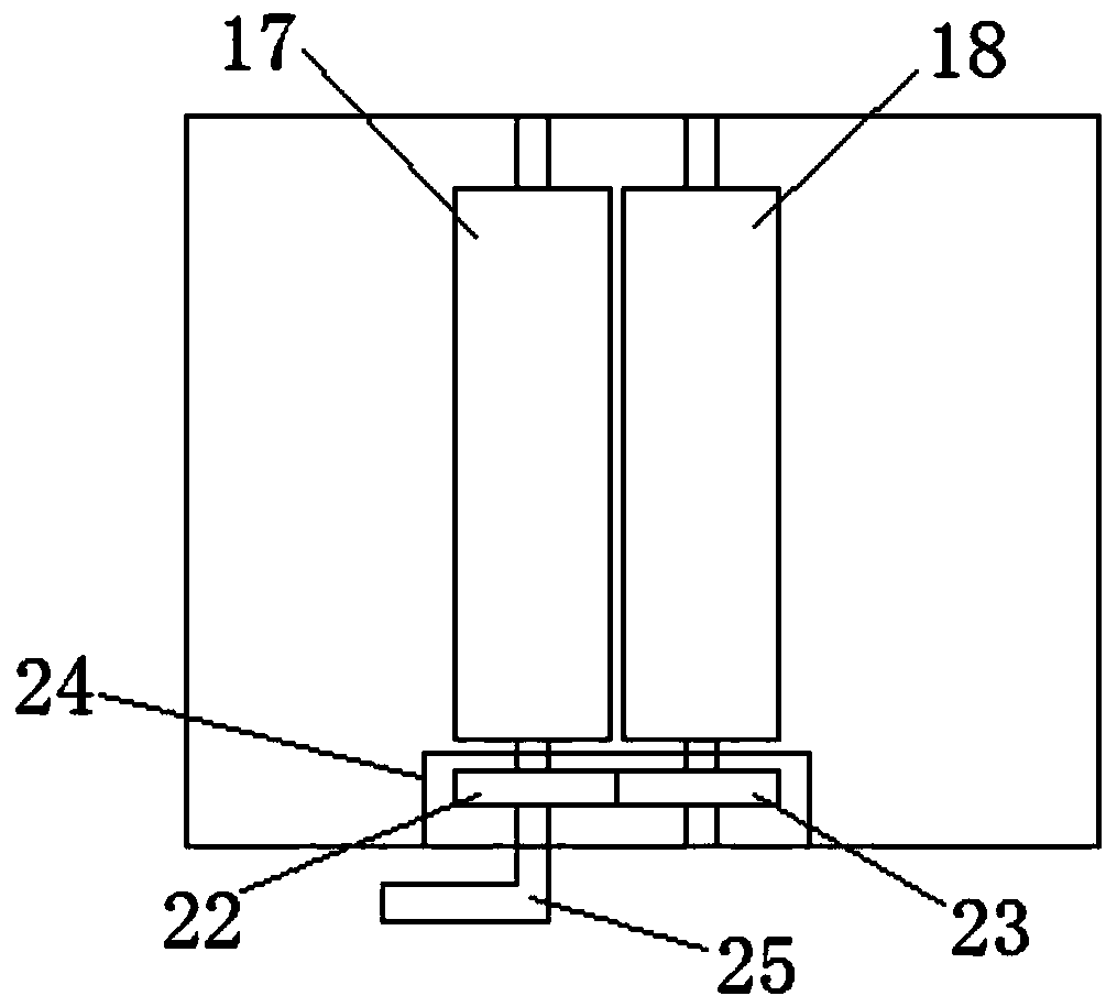 Positioned sampling and rapid detection device for chlorine ion content testing