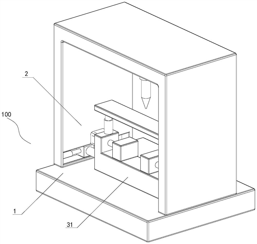 Frame punching device and method for advertising board manufacturing