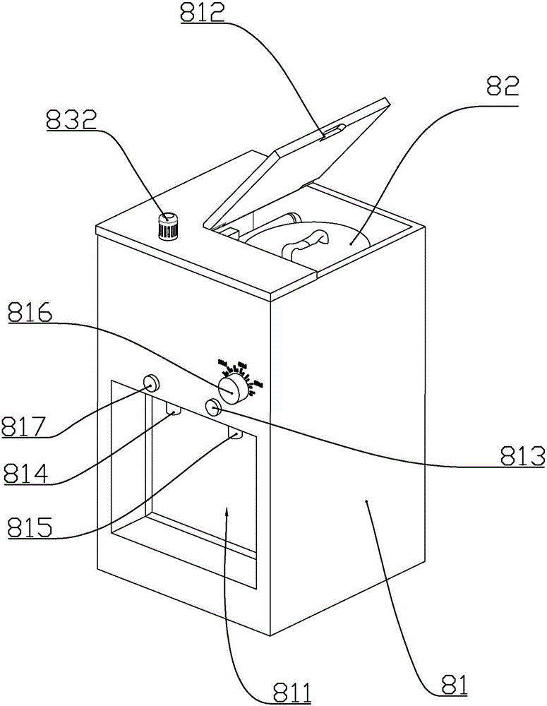 Purified water direct drinking machine