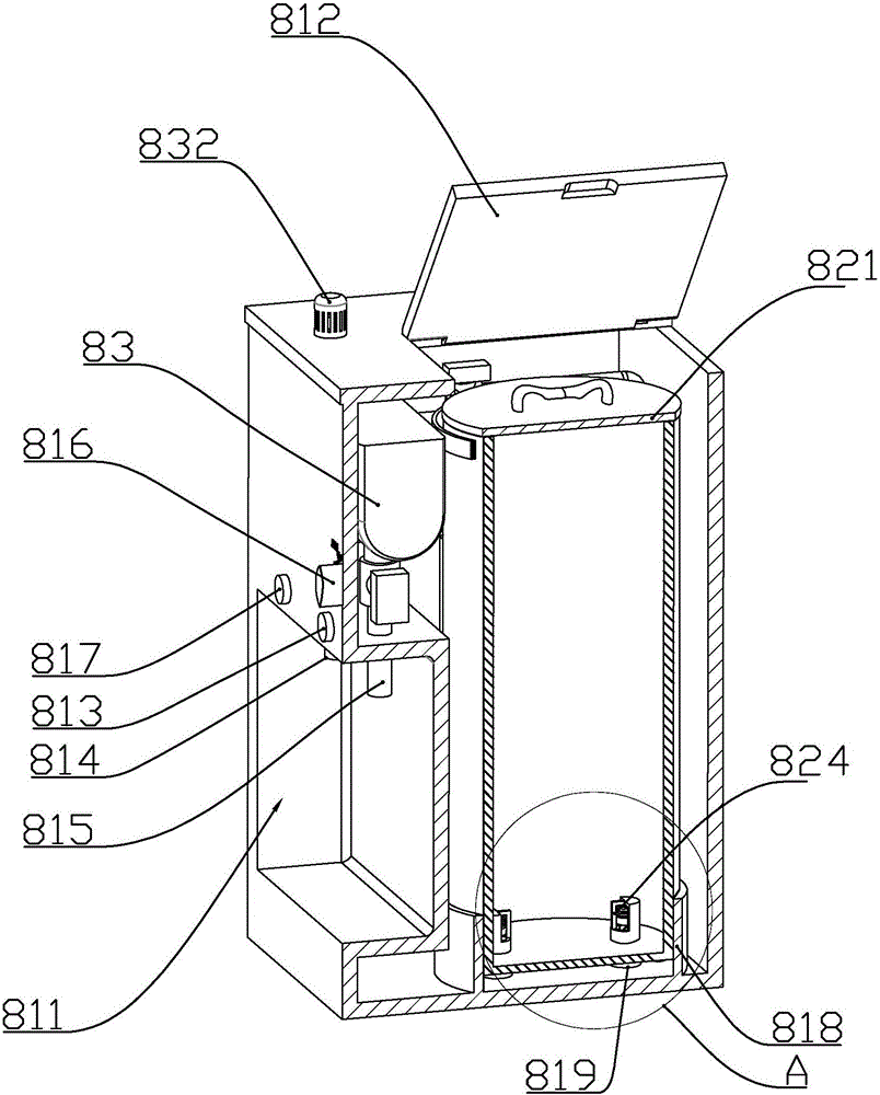 Purified water direct drinking machine