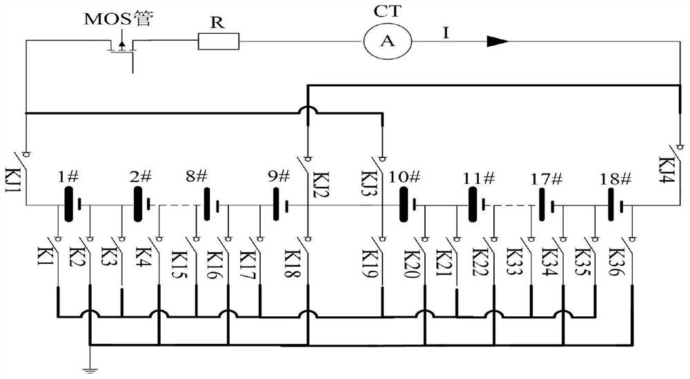 System and method for monitoring internal resistance of direct-current power supply valve-regulated lead-acid storage battery pack