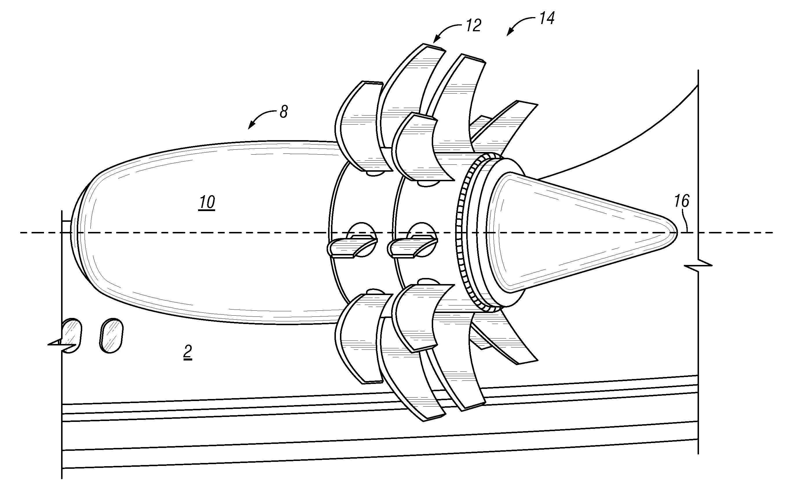 Electrical power generation apparatus for contra-rotating open-rotor aircraft propulsion system