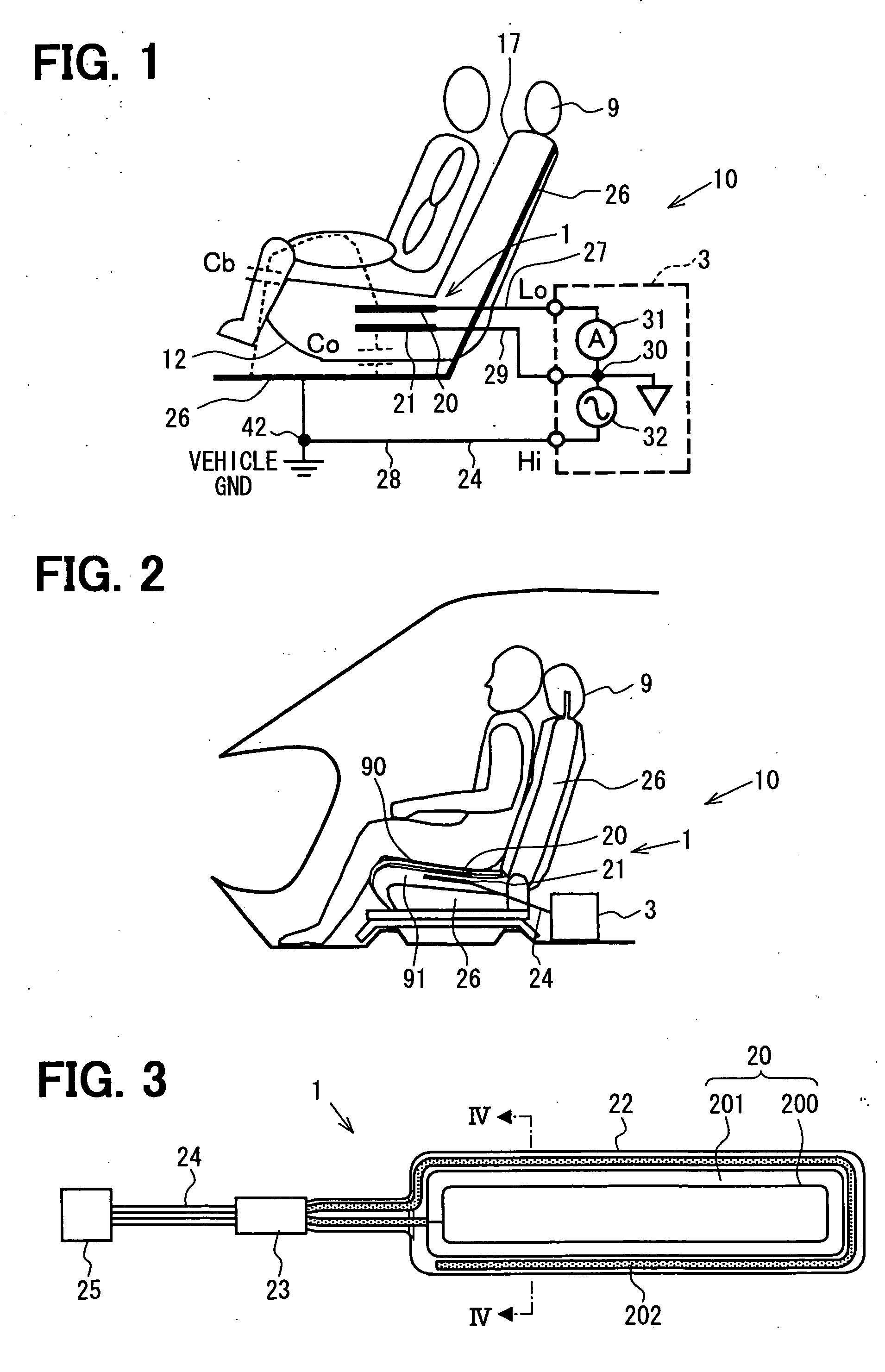 Capacitance-based sensor and occupant sensing system