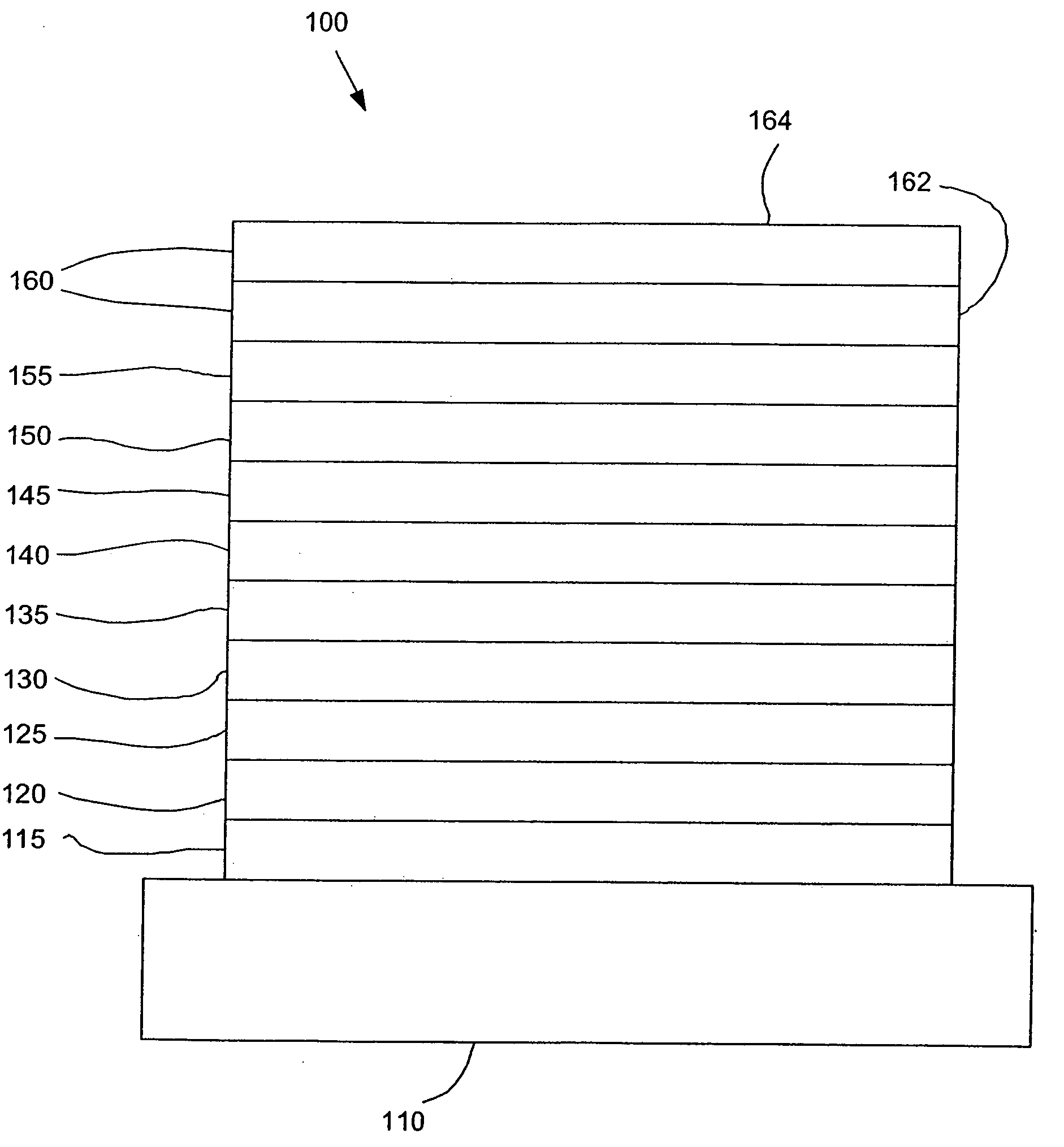 Structure and method of fabricating organic devices