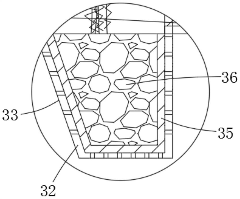 River ecological management floating bed