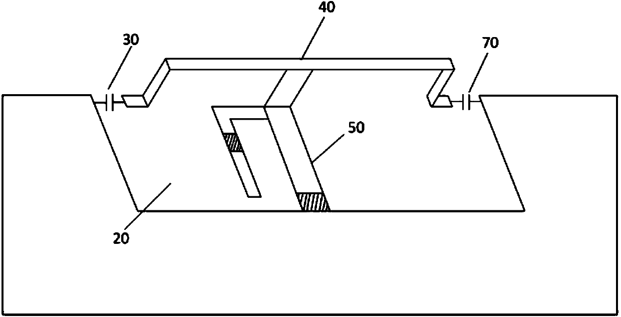 Synchronous dual-frequency circuit board radiating antenna