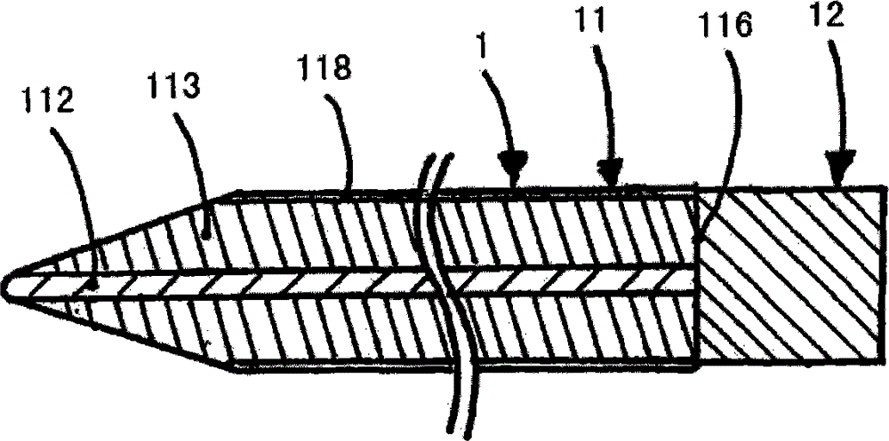 Input device for touch-sensitive, capacitive displays