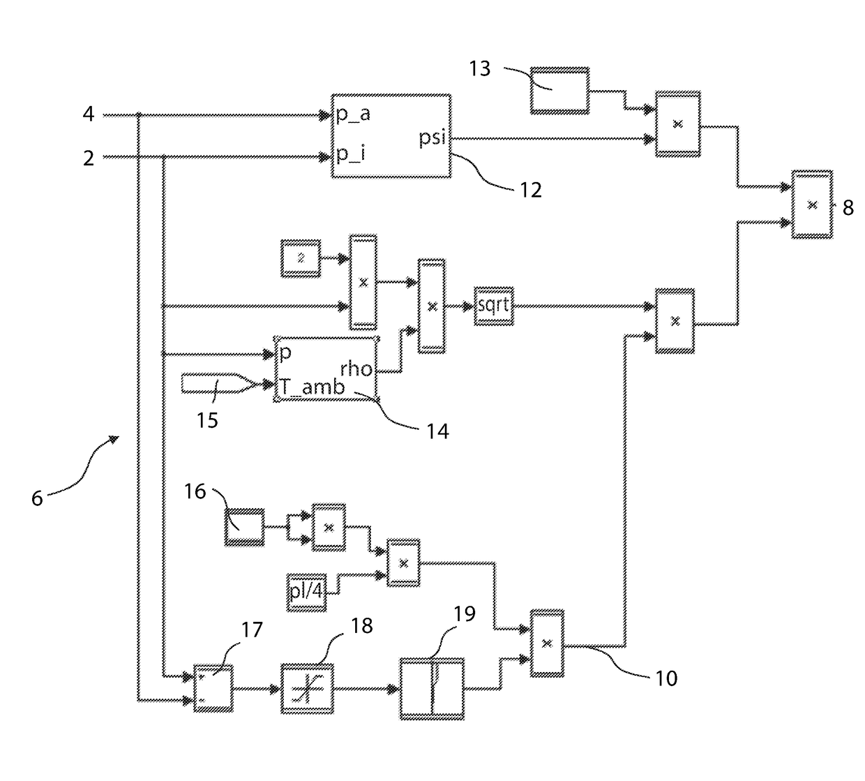 System and method for determining brake booster pressure